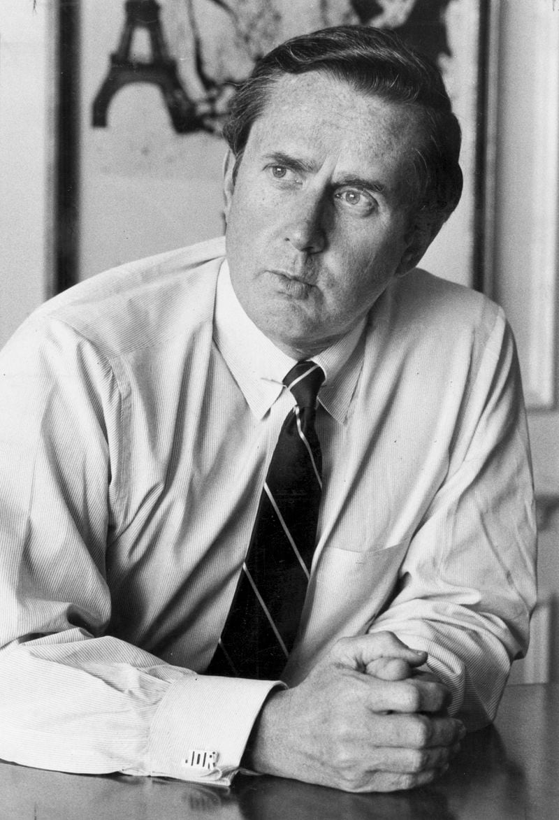 
                        FILE — James D. Robinson III while he was chairman of American Express, in New York, on June 25, 1985. Robinson, who as chief executive of the American Express Company from 1977 to 1993 helped transform Wall Street into a more competitive financial marketplace, with a wide diversity of businesses housed under single roofs, died on March 18, 2024, in Rosalyn, N.Y., on Long Island. He was 88. (Don Hogan Charles/The New York Times)
                      