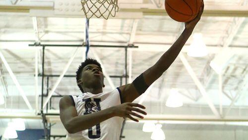 Norcross High four-star prospect Rayshaun Hammonds announced Thursday that he will sign a letter of intent with (Associated Press)