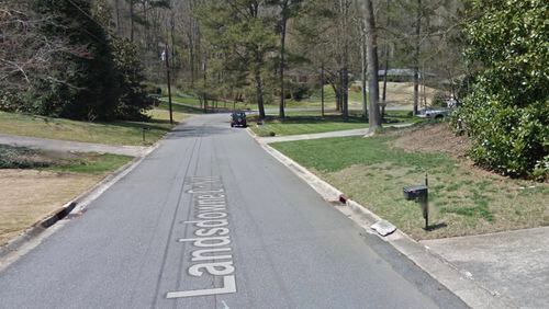 Sandy Springs recently approved a  contract to construct the 120-140 Landsdowne Drive Drainage Improvement Project. (Google Maps)