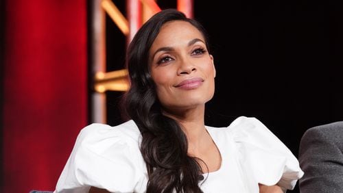 NBCUNIVERSAL EVENTS -- NBCUniversal Press Tour, January 11, 2020 -- USA's "Briarpatch" Session -- Pictured: Rosario Dawson  -- (Photo by: Evans Vestal Ward/NBCUniversal)