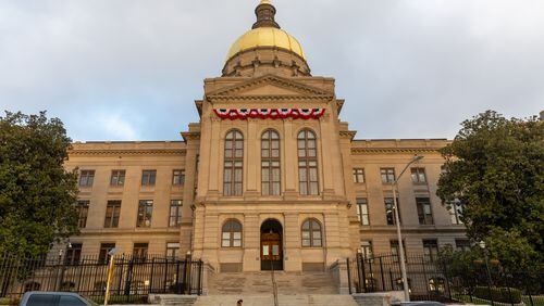 The Georgia Capitol. (Arvin Temkar / arvin.temkar@ajc.com)