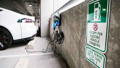 A newly-passsed ordinance requires electric vehicle charging stations in many new commercial and multi-family residential buildings. CONTRIBUTED