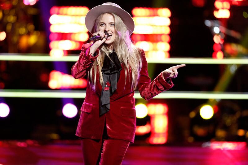 THE VOICE -- "Battle Rounds" -- Pictured: Darby Walker -- (Photo by: Tyler Golden/NBC)