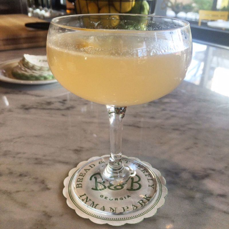 The off-menu French 75 at Bread & Butterfly in Inman Park / Credit: Beth McKibben