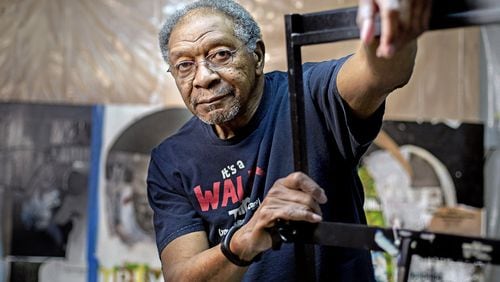 The long career of artist Larry Walker, former director of Georgia State University’s School of Art and Design, is surveyed in a two-part retrospective currently on view at the Museum of Contemporary Art of Georgia. CONTRIBUTED BY JERRY SIEGEL