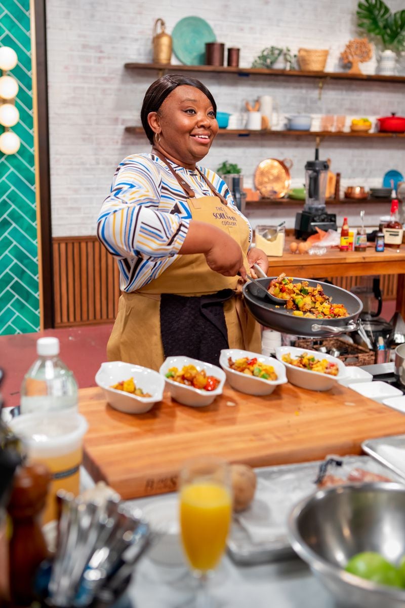 Dorian Hunter's victory on “MasterChef” Season 10 catapulted her into the national spotlight in 2019. She's competing on "The Great Soul Food Cook-Off." Courtesy of Jeffrey Bliss