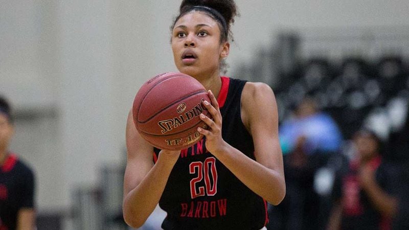 Winder-Barrow coach Kimberly Garren on state player of the year Olivia Nelson-Odoba: "She’s truly an all-around great player."