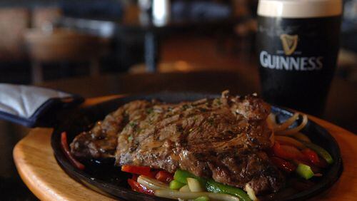Atlanta Flame steak from Pub 71. (Becky Stein/SPECIAL)