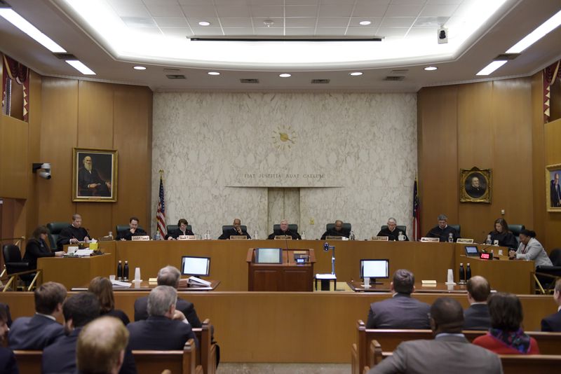  Supreme Court of Georgia (Photo: DAVID BARNES / DAVID.BARNES@AJC.COM)