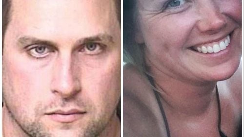 Joshua Hunsucker (left) reportedly poisoned his wife Stacy Hunsucker (right) by secretly giving her large amounts of eye drops.