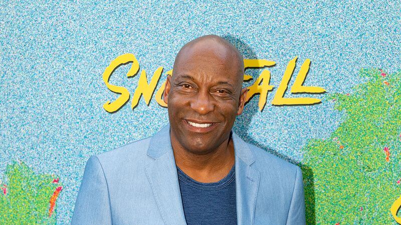 LOS ANGELES, CA - JULY 16:  John Singleton arrives to the premiere Of FX's "Snowfall" Season 2 at Regal Cinemas L.A. LIVE Stadium 14 on July 16, 2018 in Los Angeles, California.  (Photo by Christopher Polk/Getty Images)