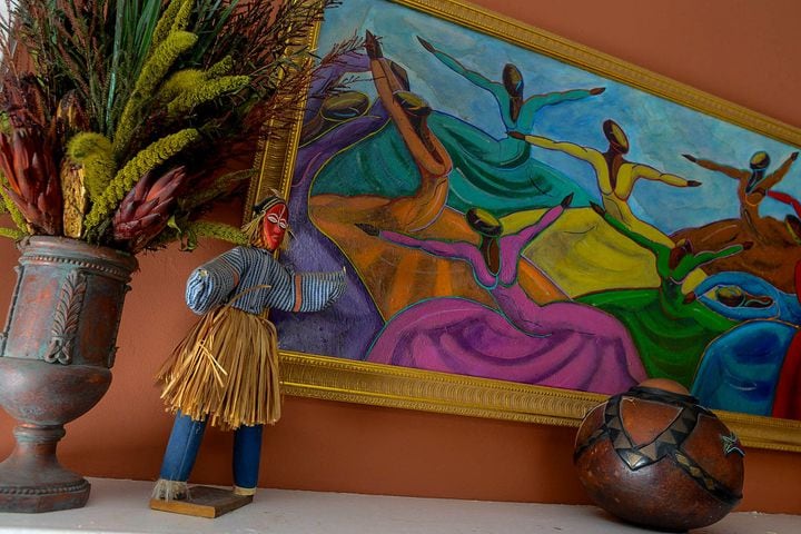 Bungalow on West End home tour showcases African-American art