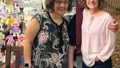 In the photo on the left, taken in February 2019, Ilene S. Zeff weighed 134 pounds. In the photo on the right, taken in November, she weighed 114 pounds. (Photos contributed by Ilene S. Zeff)