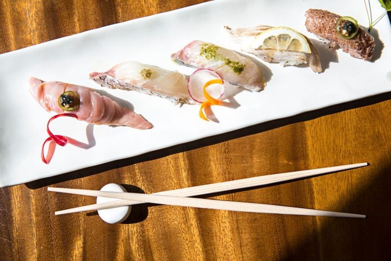 Sushi lovers can check out MF Bar during Avalon Restaurant Week, Oct. 13-20, 2018.