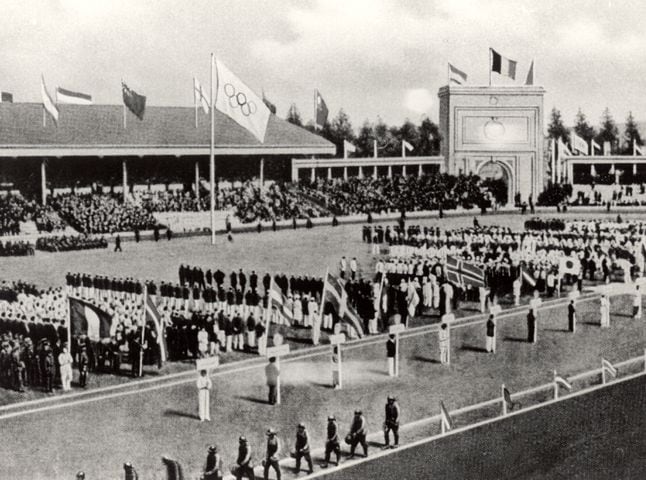 1920 Olympics: Olympisch Stadion, Antwerp, Belgium