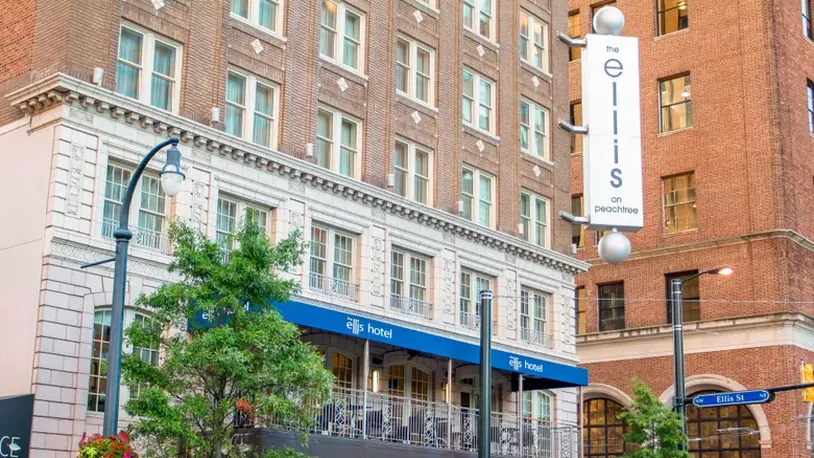 Downtown Atlanta’s Ellis Hotel has been inducted into Historic Hotels of America, the official program of the National Trust for Historic Preservation. (Courtesy of Ellis Hotel)