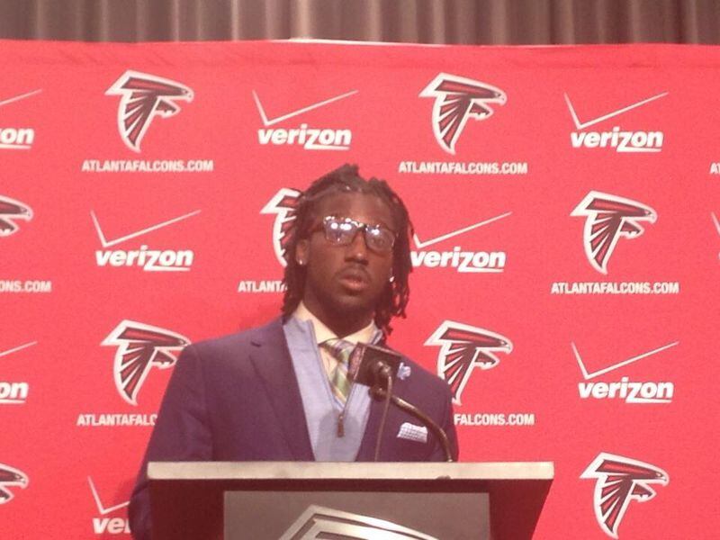 Desmond Trufant was the Falcons first round pick in 2013.