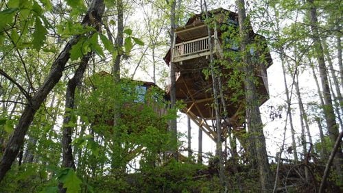 Overnight guests at Historic Banning Mills can branch out from traditional accommodations with the destination’s treehouse village. CONTRIBUTED BY HISTORIC BANNING MILLS