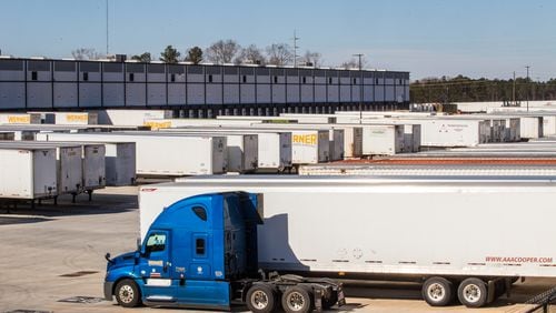 Warehousing is a growing segment in metro Atlanta's economy. Ryder System is building out a new distribution center in Locust Grove in Henry County. (file photo) (Jenni Girtman for The Atlanta Journal-Constitution)