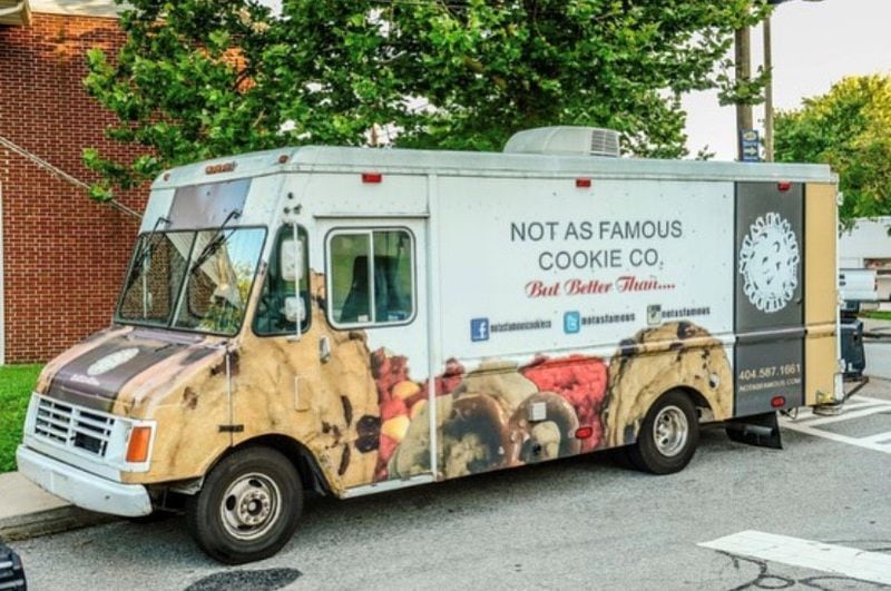 The Not As Famous Cookie Co. truck. / Courtesy of Not As Famous Cookie Co.