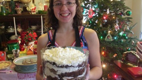 Olivia King still makes the 10-layer Christmas trifle her Welsh-born grandmother used to make. CONTRIBUTED