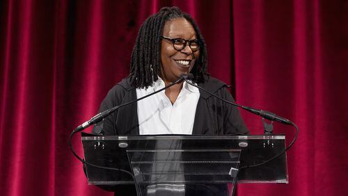 NEW YORK, NY - JANUARY 26: Whoopi Goldberg speaks at the 20th Annual FGI Rising Star Awards at Cipriani 42nd Street on January 26, 2017 in New York City. (Photo by Jamie McCarthy/Getty Images)