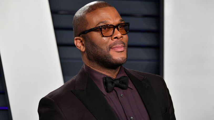 BEVERLY HILLS, CA - FEBRUARY 24: Tyler Perry attends the 2019 Vanity Fair Oscar Party hosted by Radhika Jones at Wallis Annenberg Center for the Performing Arts on February 24, 2019 in Beverly Hills, California.  (Photo by Dia Dipasupil/Getty Images)