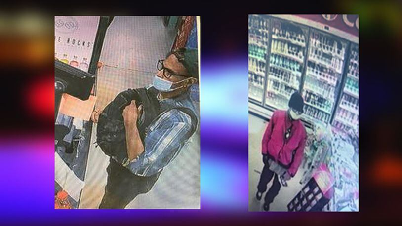A man is suspected of committing at least three robberies in Clayton County in the past week, including two Thursday.