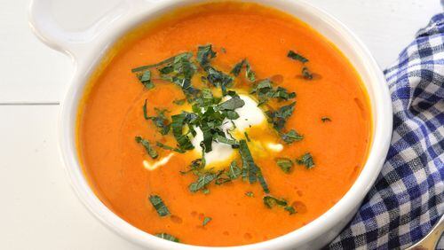 Carrot Soup with Mint
Chris Hunt for The Atlanta Journal-Constitution