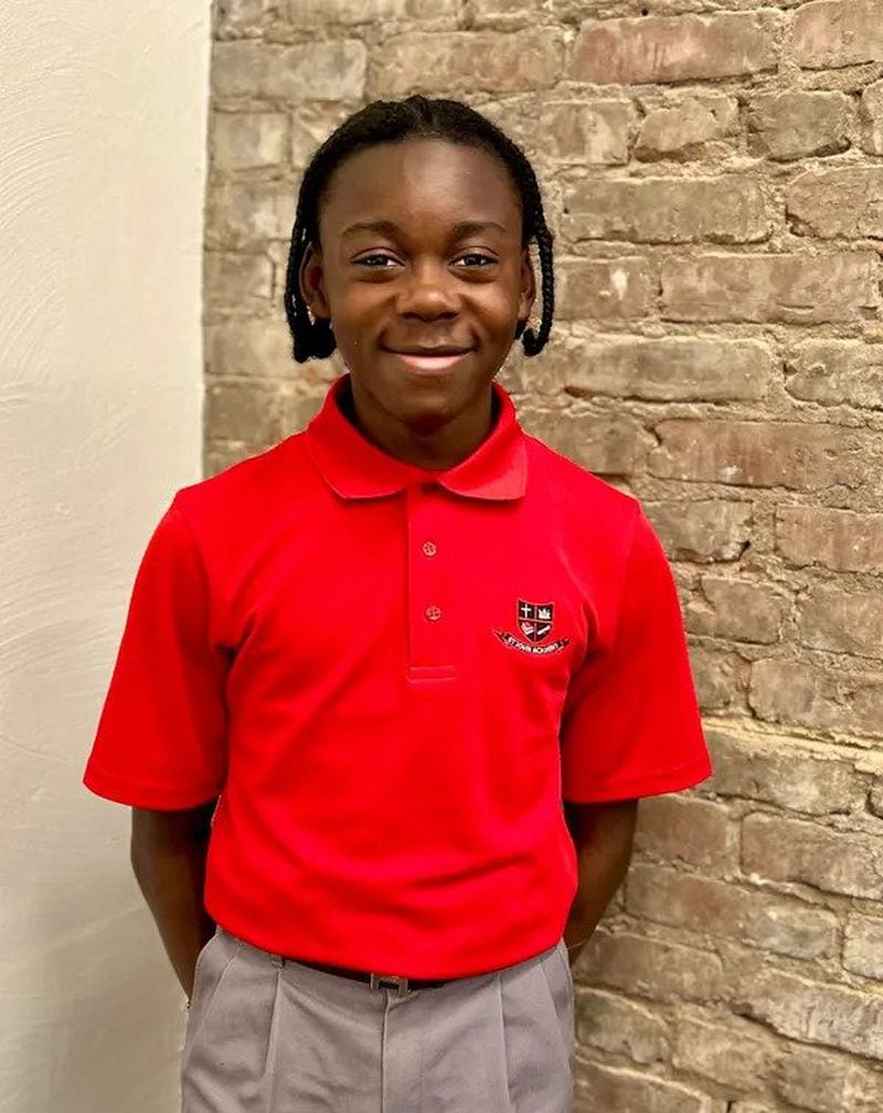 Darrell Bryant smiles post-interview at the Savannah Morning News offices He is looking forward to exploring college opportunities before making a final decision ahead of Fall 2024. (Photo Courtesy of Joseph Schwartzburt/Savannah Morning News)