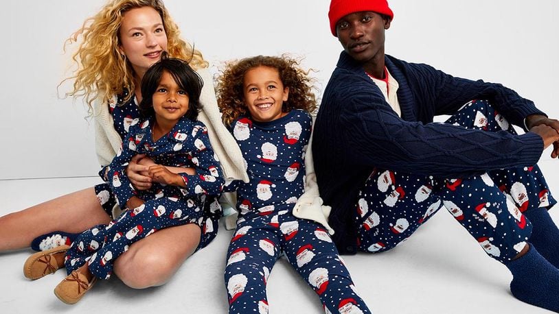 Old Navy offers almost 10 different pajama designs for the holiday.
(Courtesy of Old Navy)