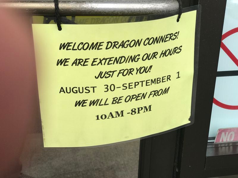 Costumes Etc. will be open through the Labor Day weekend  to help visitors to Dragon Con find what they need. CREDIT: SHELIA POOLE