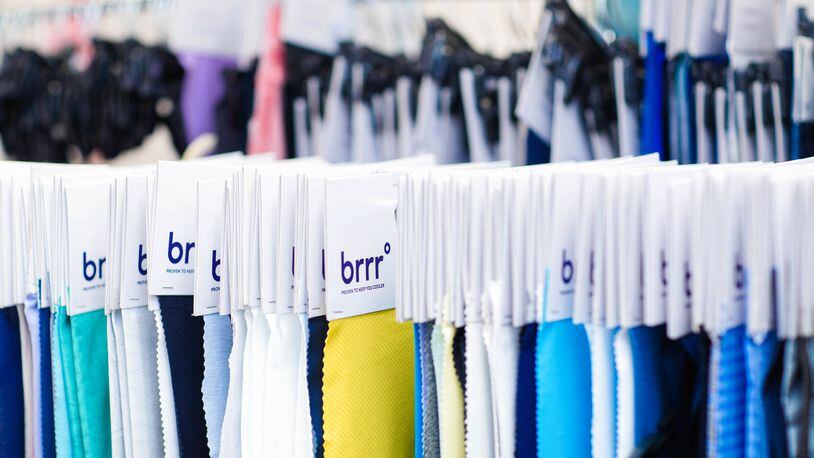 An Atlanta-based startup called brrr° received series B capital funding to help make cooling fabrics.