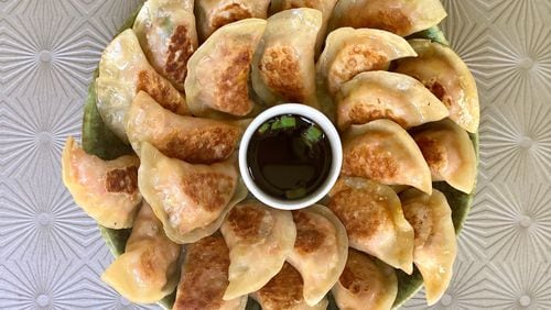 Use store-bought wrappers to make your own healthy, delicious vegetable dumplings from (sort of) scratch. / Courtesy of Kellie Hynes