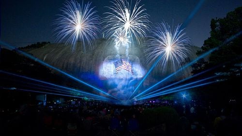 Fantastic Fourth Celebration at Stone Mountain Park features the Lasershow Spectacular with new breathtaking fire effects and a Patriotic Fireworks display happening every night July 2 – 5.