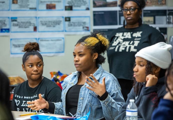 AP African American Studies class in Atlanta Public Schools 