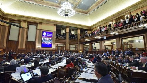 Legislators return to the Georgia Capitol on Monday to open the 2020 session of the General Assembly. HYOSUB SHIN / HSHIN@AJC.COM