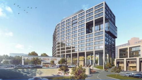 The 725 Ponce project near the Atlanta Beltline by developer New City would feature a new Kroger store and and an office tower. The current Kroger store has the infamous nickname “Murder Kroger,” but the Cincinnati-based grocer has tried in recent years to re-brand it as the “Beltline Kroger.”