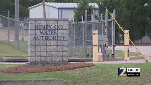 Two men broke into the Henry County Water Authority late last month and stole a pickup truck, police said.