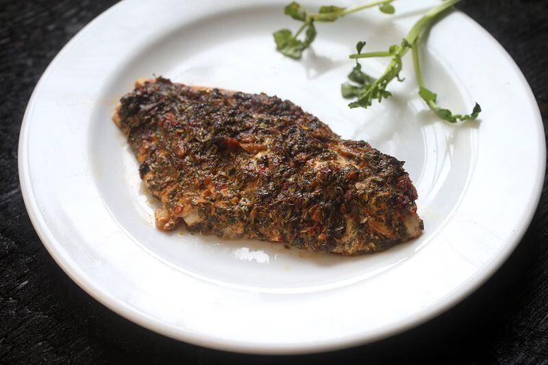 Spiced Herb Marinade for Fish on Wednesday, Jan. 31, 2018. (Laurie Skrivan/St. Louis Post-Dispatch/TNS)