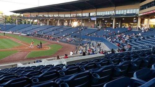 The Gwinnett Braves changed their name to the Gwinnett Stripers on Dec. 8. The Stripers will feature the same coaching staff from the 2017 season. MATT KEMPNER / AJC