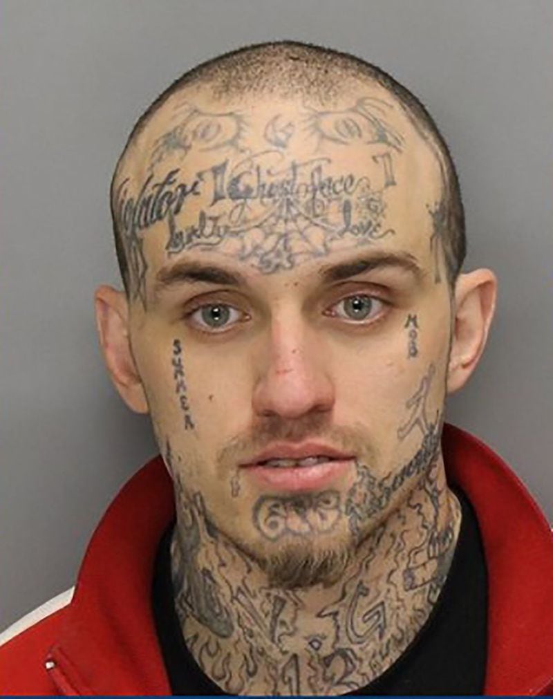 Kevin Sosebee, a documented member of the Ghost Face Gangsters, was captured in Carroll County, the Cobb sheriff’s office said.