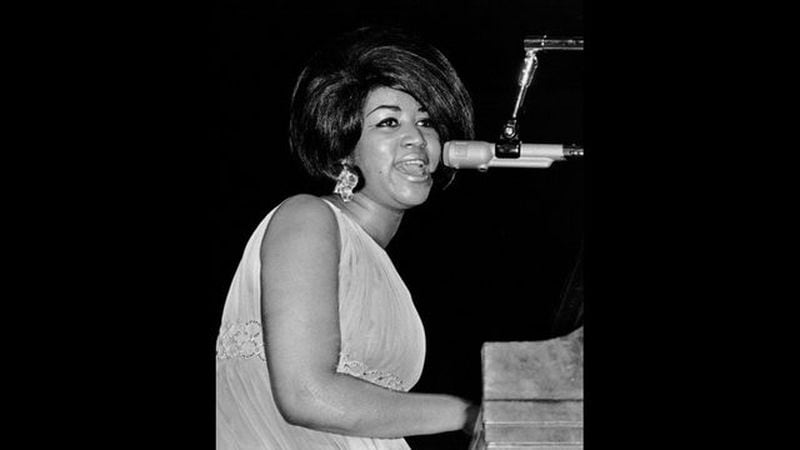 <p>NEW YORK CITY - JUNE 28: Aretha Franklin attends Martin Luther King Jr. Benefit Concert on June 28, 1968 at Madison Square Garden in New York City. (Photo by Ron Galella, Ltd./WireImage)</p>