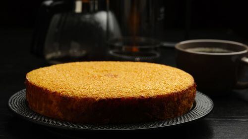 Ground almonds make up the base of this flourless cake, while clementines or oranges keep it moist. (E. Jason Wambsgans/Chicago Tribune/TNS)