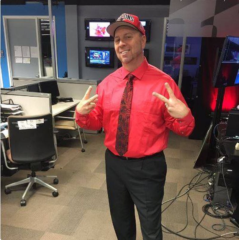 Christopher "Crash" Clark now wears a suit every day on 11Alive. CREDIT: 11Alive