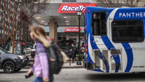 A 21-year-old was fatally shot Sunday near a Georgia State University student housing center and RaceTrac gas station on Piedmont Avenue.