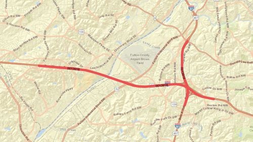 Responses are due by July 31 for the proposed I-285/I-20 West Interchange project by the Georgia Department of Transportation. (Courtesy of the Georgia Department of Transportation)