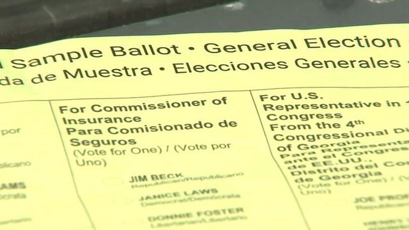 The Democratic Party of Georgia says it has evidence that as many as 4,700 DeKalb County voters never received their mail-in ballots.