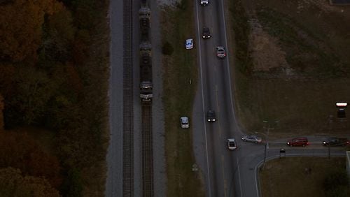 Officials are investigating a train accident in Douglas County. (Credit: Channel 2 Action News)