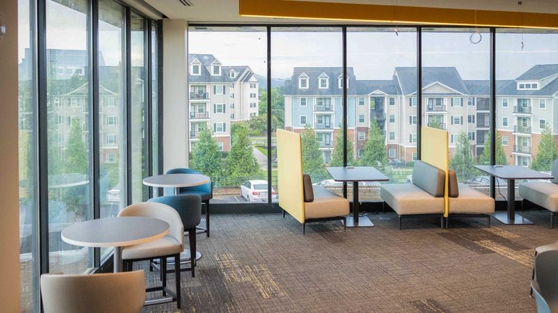 The Summit is Kennesaw State University's newest residence hall. PHOTO CREDIT: KENNESAW STATE UNIVERSITY.
